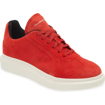 Alexander Mcqueen Mcqueen Oversize Retro Sneaker In Fire Red