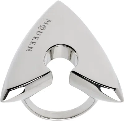 Alexander Mcqueen Silver Arrow Ring In 926