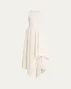Alexander Mcqueen Mcqueen Asymmetrical Dress In Natural