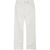 Alexander Mcqueen Mcqueen Straight Leg Jeans In Optical White
