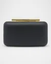 Alexander Mcqueen T-bar Box Clutch Bag In Black