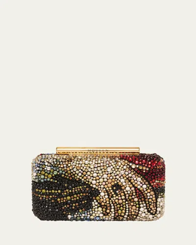 Alexander Mcqueen T-bar Box Clutch Bag In Multicolor
