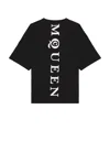 Alexander Mcqueen T-shirt In Black & White