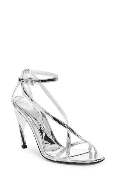 ALEXANDER MCQUEEN MCQUEEN TWISTED ANKLE STRAP SANDAL