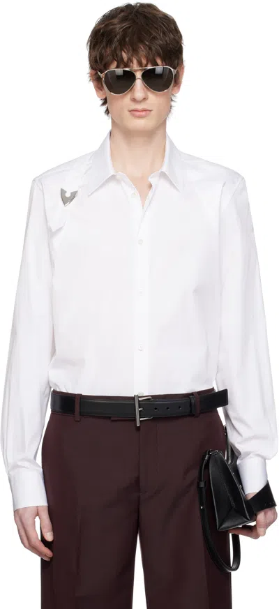 Alexander Mcqueen Alexander Mc Queen Harness Shirt In White