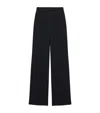Alexander Mcqueen Wool-blend Slim-leg Pants In Black