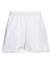 Mcr Man Shorts & Bermuda Shorts White Size Xxl Cotton In White