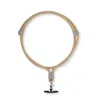 M.craftsman Brown Yoggle Click Crossbody Phone Strap - The Hepburn - Khaki In Brown