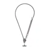 M.craftsman Pink / Purple / Grey Yoggle Power Click C-c Charging Cable + Crossbody Phone Strap - The Monet - Pur