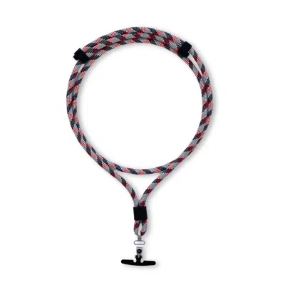 M.craftsman Red / Blue Yoggle Click Crossbody Phone Strap - The Connery - Red Blue In Multi