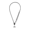 M.craftsman White / Black Yoggle Power Click C-c Charging Cable + Crossbody Phone Strap - The Charlie - Black An