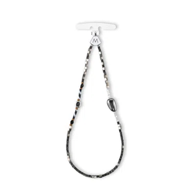 M.craftsman Women's Brown M Beads Phone Bracelet - Cacao