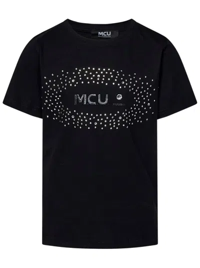 M.c.u Marco Cassese Union Kids T-shirt In Black