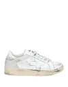 M.c.u Marco Cassese Union M. C.u. Marco Cassese Union Man Sneakers White Size 8 Leather In White