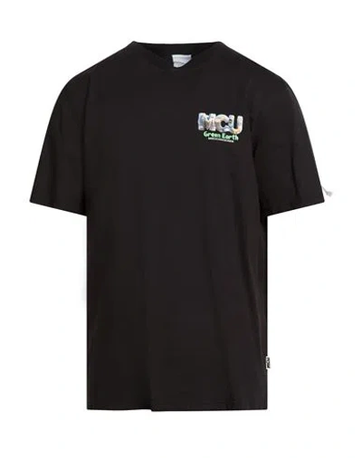M.c.u Marco Cassese Union M. C.u. Marco Cassese Union Man T-shirt Black Size Xl Cotton
