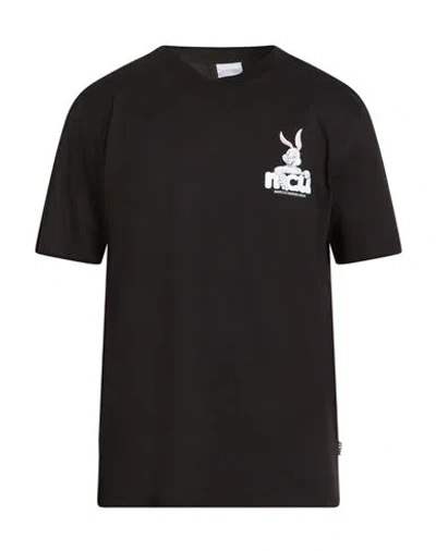 M.c.u Marco Cassese Union M. C.u. Marco Cassese Union Man T-shirt Black Size Xxl Cotton, Swarovski Crystal