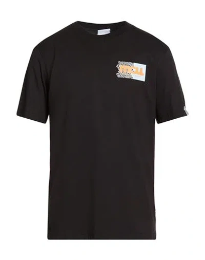 M.c.u Marco Cassese Union M. C.u. Marco Cassese Union Man T-shirt Black Size Xxl Cotton, Swarovski Crystal