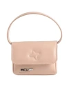 M.c.u Marco Cassese Union M. C.u. Marco Cassese Union Woman Handbag Blush Size - Calfskin, Swarovski Crystal In Pink