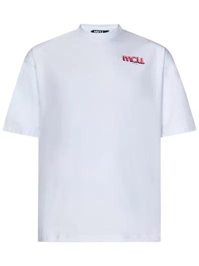 M.c.u Marco Cassese Union Signature Limited T-shirt In White