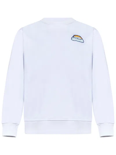 M.c.u Marco Cassese Union Sweatshirt In White