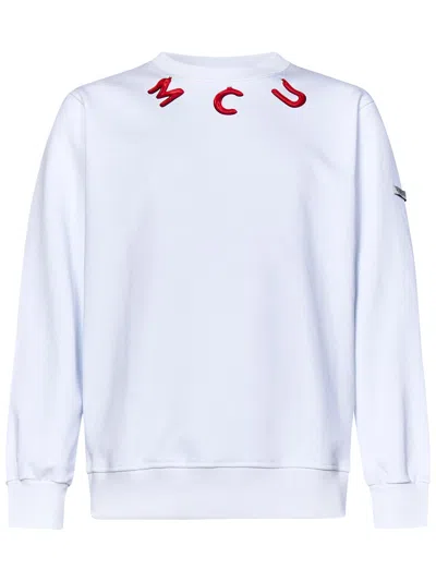 M.c.u Marco Cassese Union Sweatshirt In White