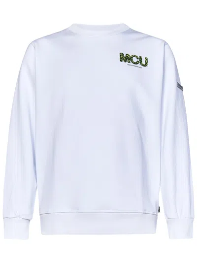 M.c.u Marco Cassese Union Sweatshirt In White