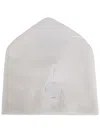 Md75 Beanie Hat Embroidered Cashmere Accessories In Snow Snow