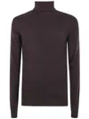 Md75 Cashmere Turtle Neck Sweater In Black