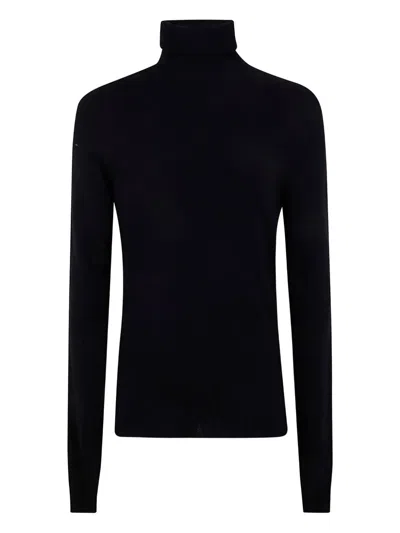 MD75 CASHMERE TURTLE NECK SWEATER,MD12138 BLACK