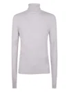 Md75 Cashmere Turtle Neck Sweater In White