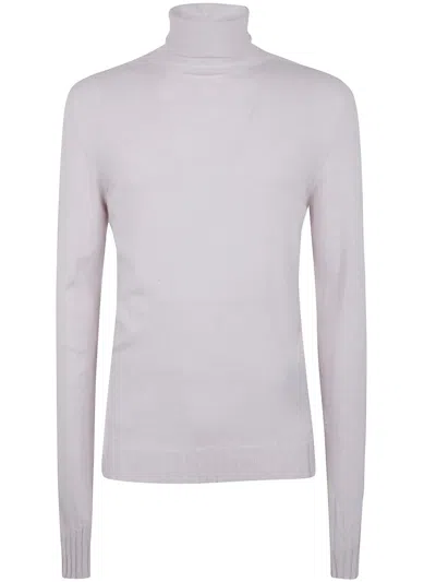 Md75 Turtle Neck Cashmere Sweater In White