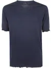 Md75 Classic Round Neck Pullover Clothing In Basic Blue