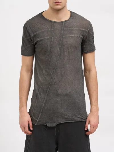 Md75 Cotton Crew Neck T-shirt In Blue