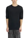 Md75 Short-sleeves Cotton T-shirt In Black