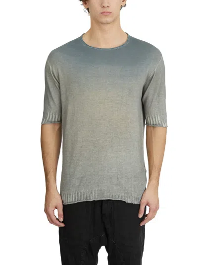 Md75 Cotton M/s Sweater In Gray