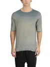 Md75 Cotton M/s Sweater In Gray