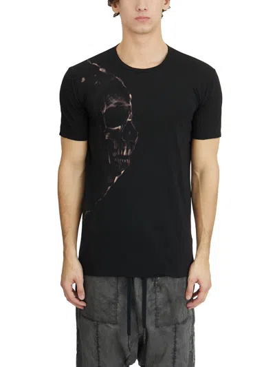 Md75 Crew Neck Cotton T-shirt In Black