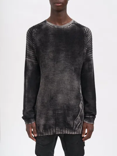 Md75 Crew Neck Wool Sweater In Black