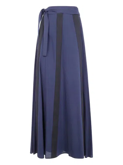 Md75 Fluid Skirt In Blue
