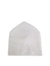 Md75 Beanie Hat Embroidered Cashmere Accessories In White