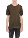 Md75 Maglia M/c Girocollo In Mud