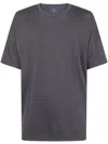 Md75 Linen Oversized T-shirt In Gray