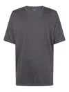 Md75 Linen Oversized T-shirt In Black
