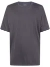 Md75 Linen Oversized T-shirt In Black