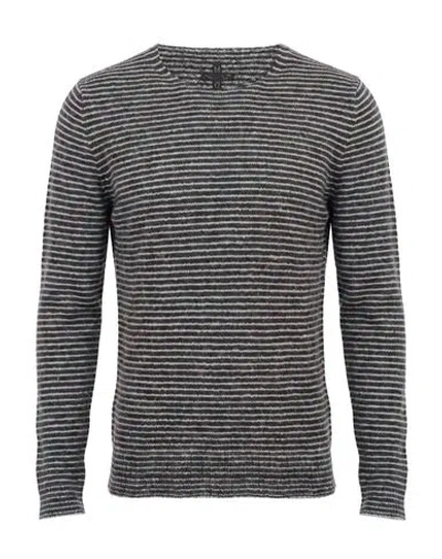 Md75 Man Sweater Charcoal Size M Wool In Grey