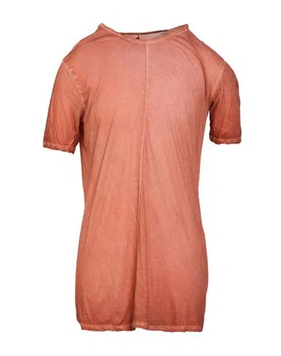 Md75 Man T-shirt Rust Size Xl Cotton In Red