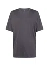 Md75 Linen Oversized T-shirt In Gray