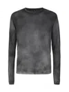Md75 Maglia Girocollo Destroyed In Lana
