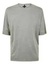 Md75 Light Oversized Reversible Short Sleeves Sweater