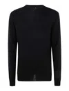 Md75 Wool Crew Neck Sweater Clothing In Black